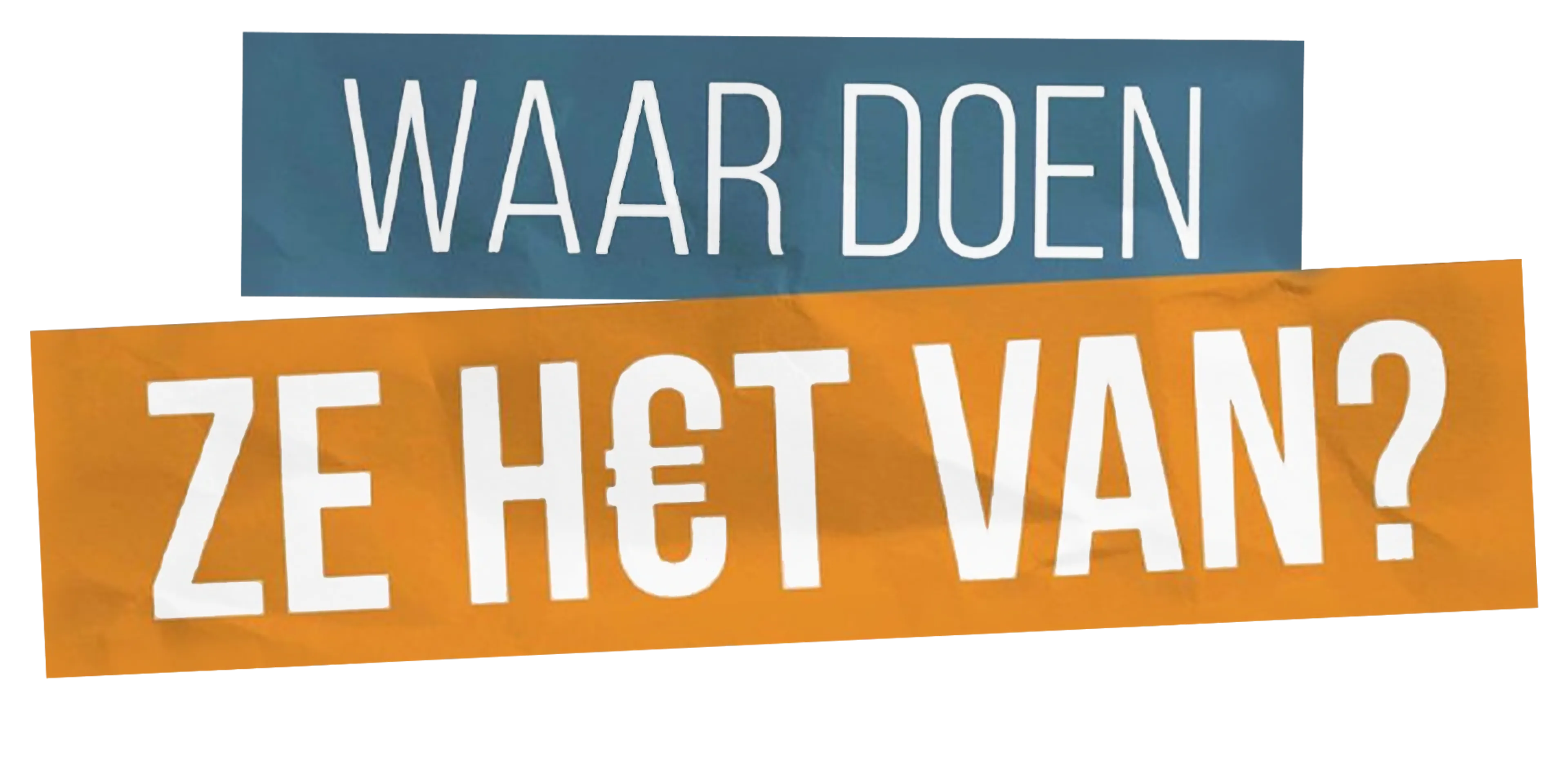 logo van Waar doen ze het van?