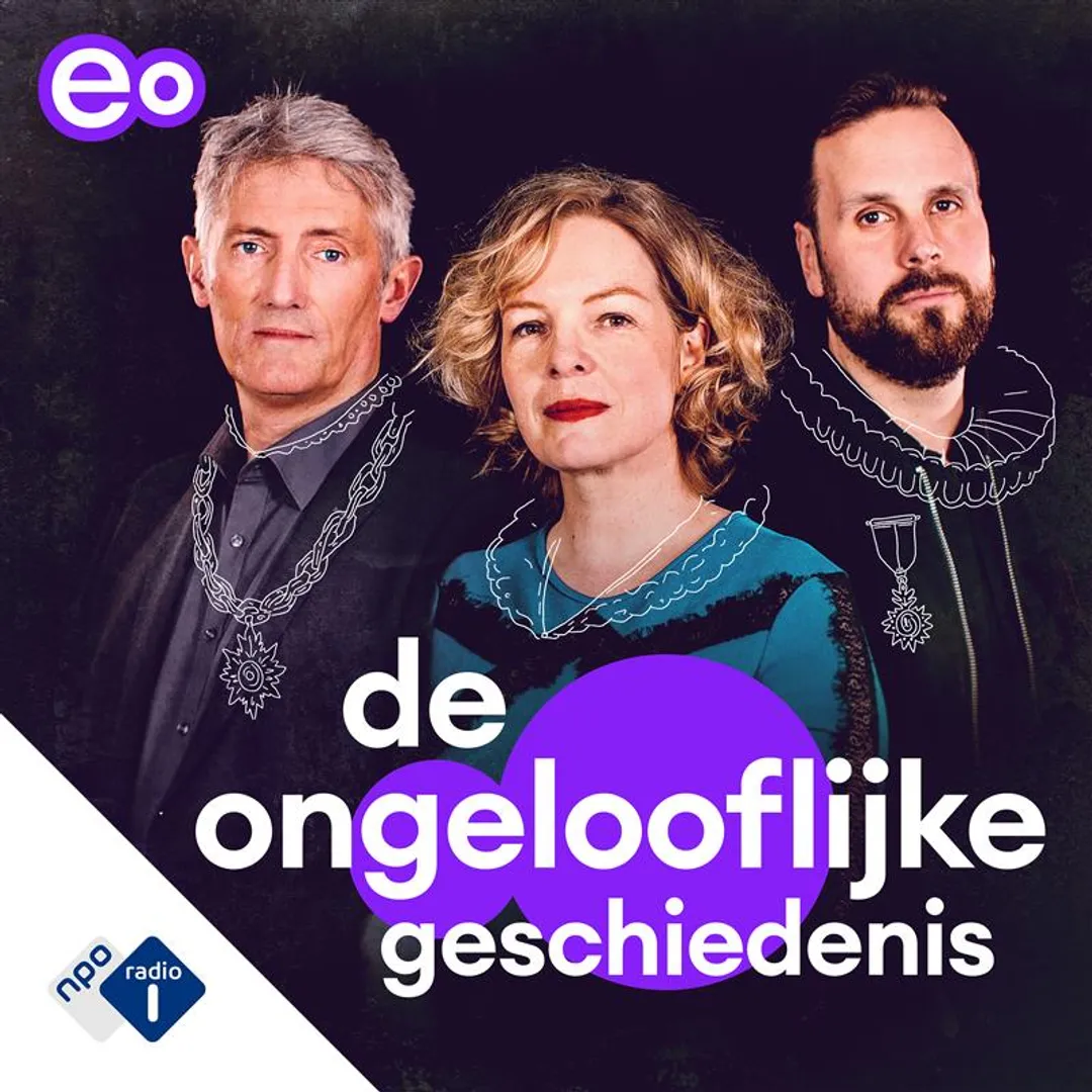 Logo van De Ongelooflijke Geschiedenis.