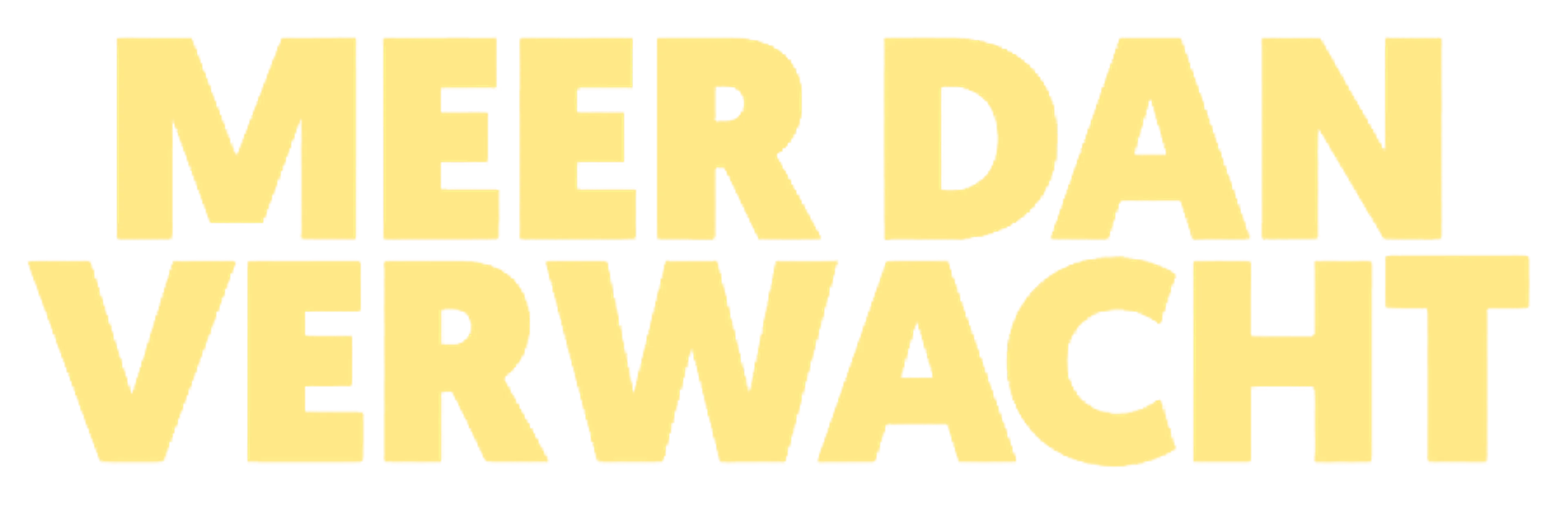 Logo van Meer dan verwacht.
