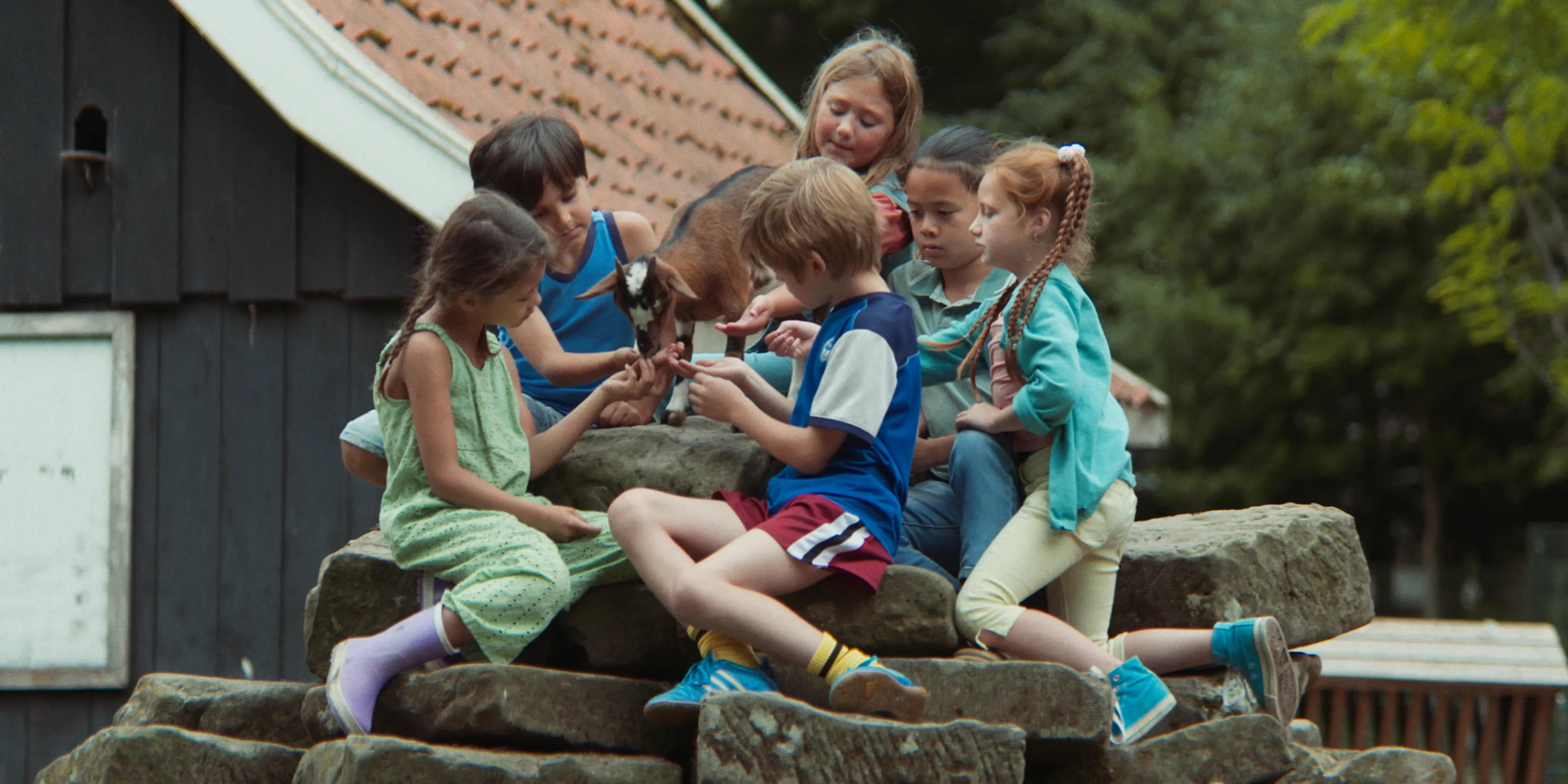 Geitje voor een karweitje