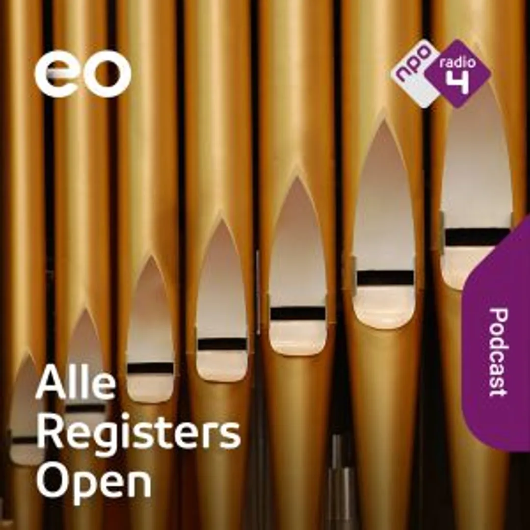 logo van Alle Registers Open - Dé orgelpodcast van Nederland