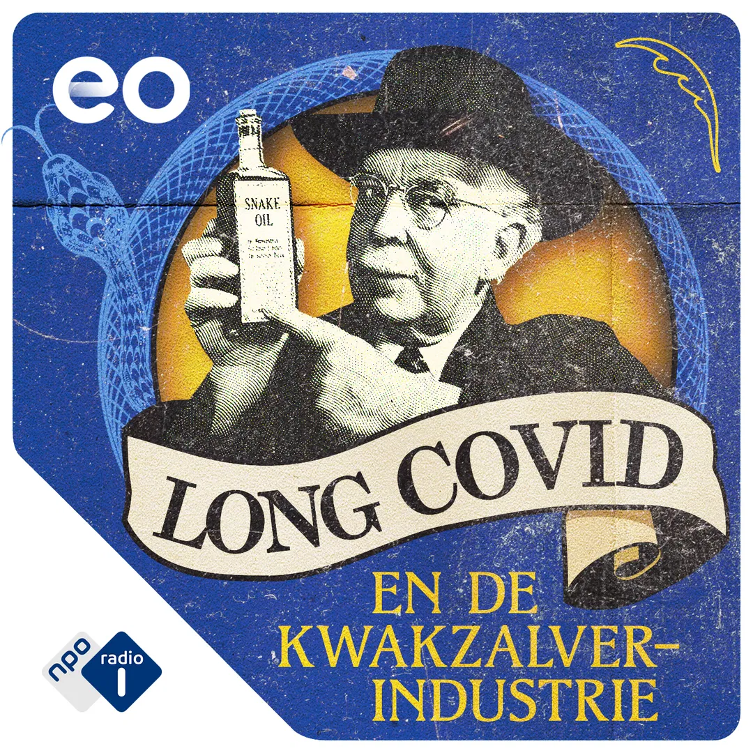 logo van Long Covid en de kwakzalverindustrie