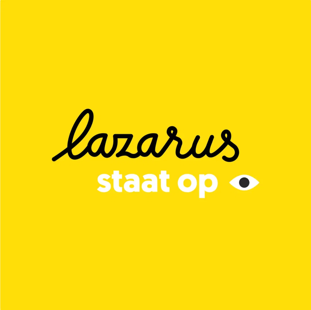 logo van Lazarus staat op