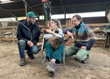 Kerstspecial Rachel en Elbert passen op schapen